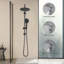 Pomme de douche double à jet de pluie-75959473