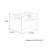 Rectangle 2 Person Benching Workstation with Cabin