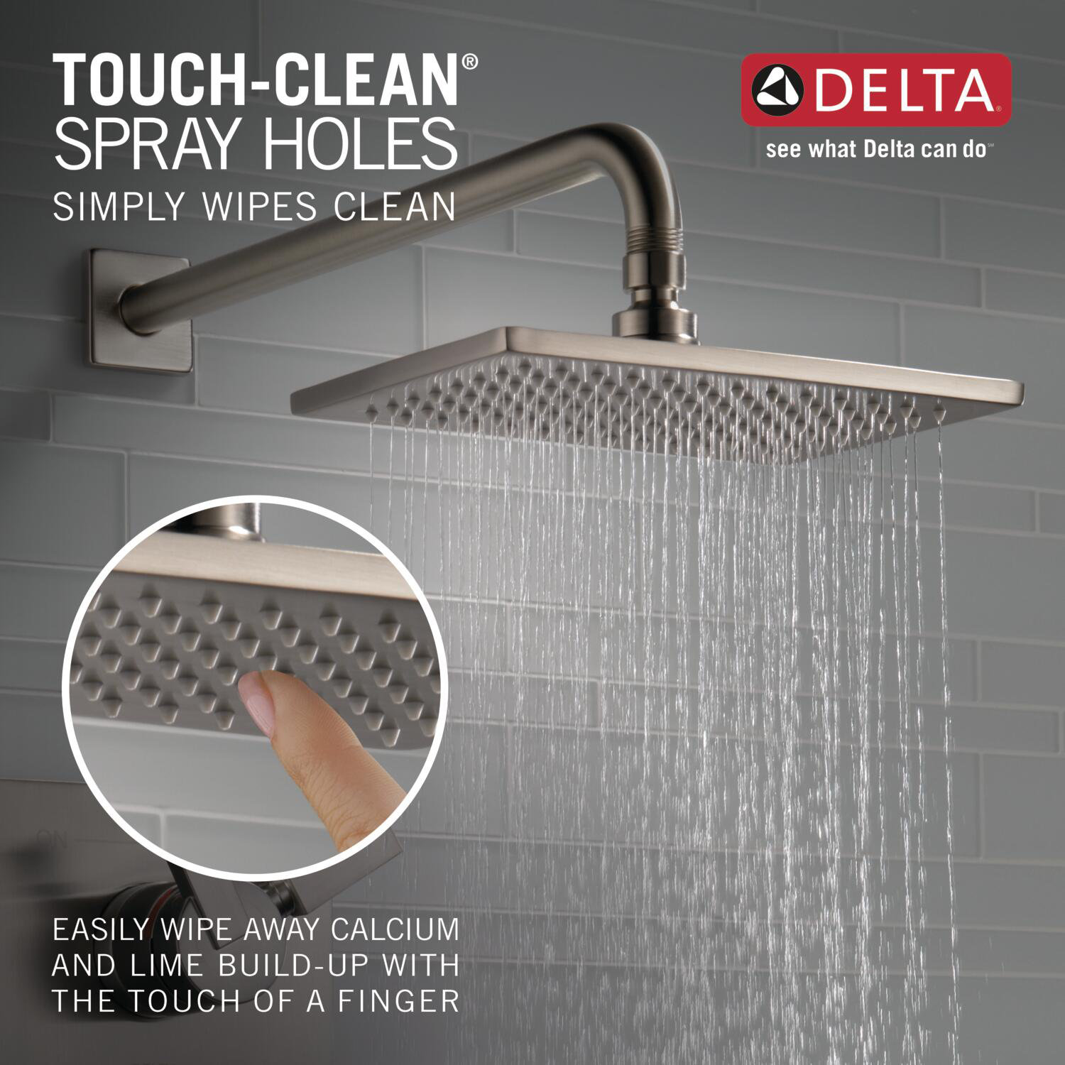 Vero 17 Series Dual-Function Shower Set, Stainless Steel