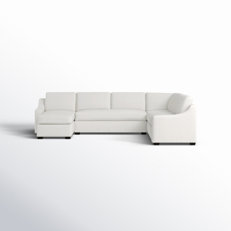 Cranbrook Upholstered U-Sectional, Right Hand Facing, Bayou Midnight Canvas
