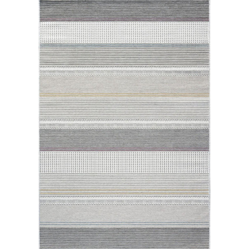 Camdenton Striped Indoor / Outdoor Area Rug, Rectangle 160 x 230cm