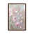 Toile avec cadre en bois brun classique