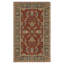 Tapis oriental en laine rouge brique, bleu marine et moutarde touffeté à la main Buckhill-14541243