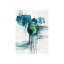 Aqua Flow Print by Zoey Riley-26677455-26677456