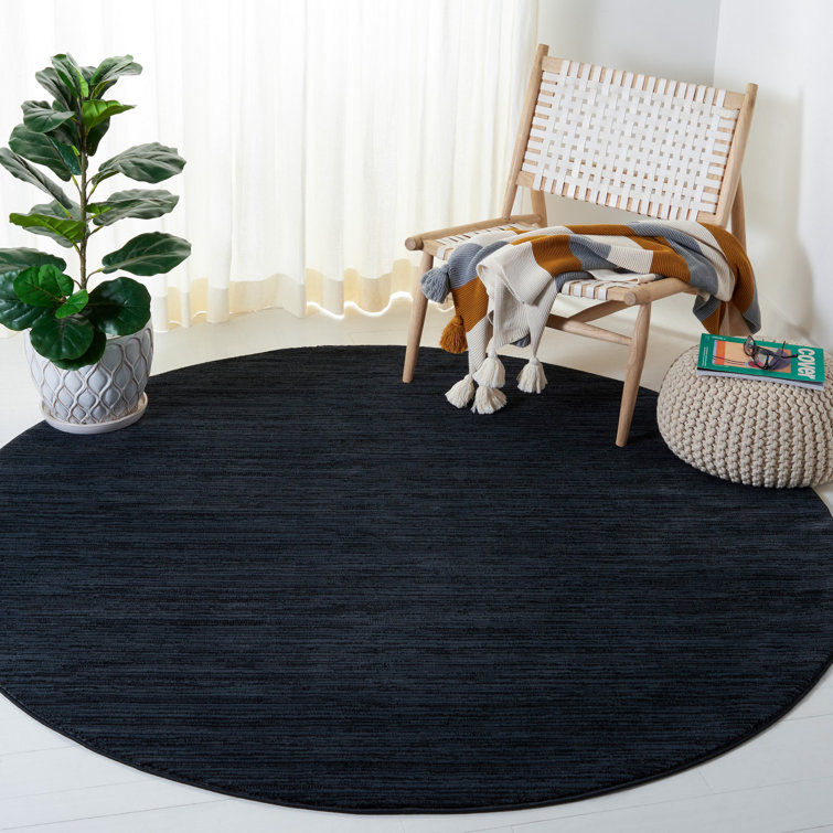 Aurya Black Indoor Use Only Area Rug