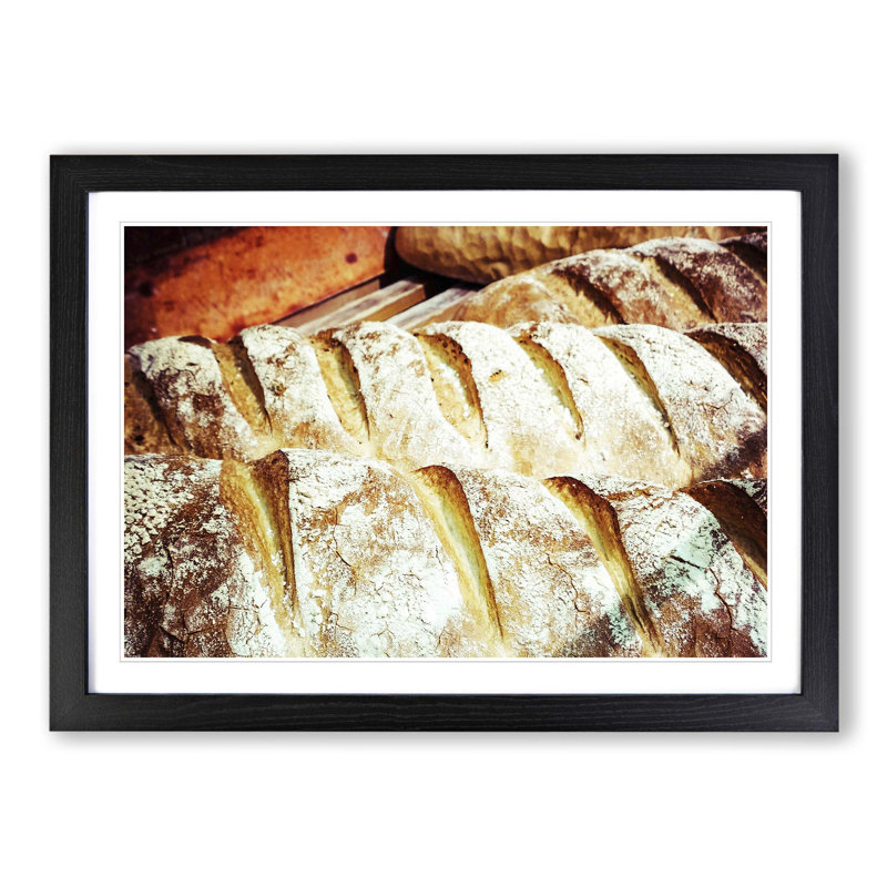 Single Picture Frame Print, Black