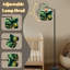  Lampe sur pied à arc Arc-en-ciel de palmiers hawaïens tropicaux rétro Banana