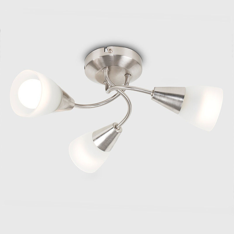 Ricardo Glass Semi Flush Mount