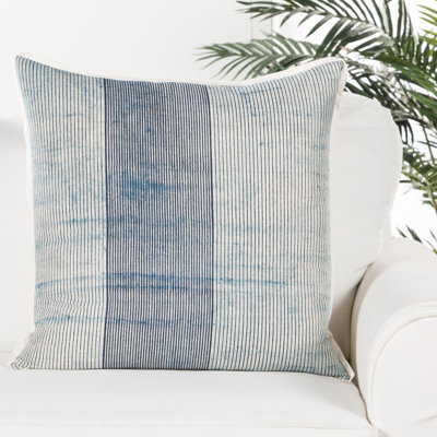 Route Square Cotton Pillow Cover & Insert