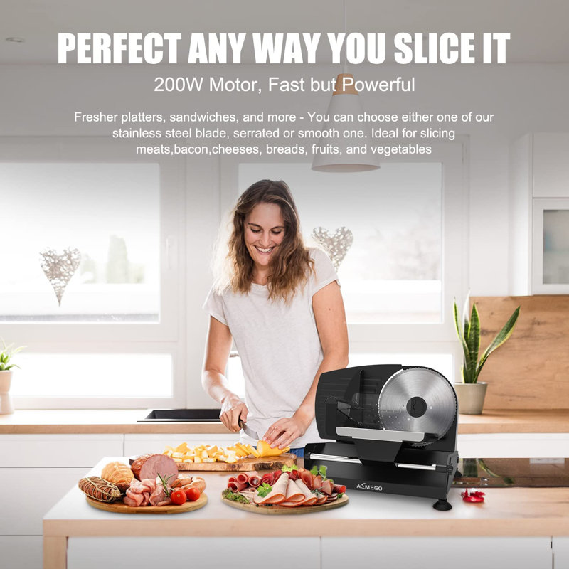 Aemego Electric Meat Slicer