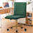 Modern Velvet Office Task Chair, Armless Swivel Computer Desk Chair for Home Office-721150928