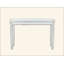 Miroir console rétro vintage à grain de bois magnifique et noble pour le vestibule, la table de canapé et le salon (l 48 po x H 32,3 po x P 18 po)