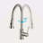 Stainless Steel Pull Down Kitchen Faucet With Soap Dispenser-118350768