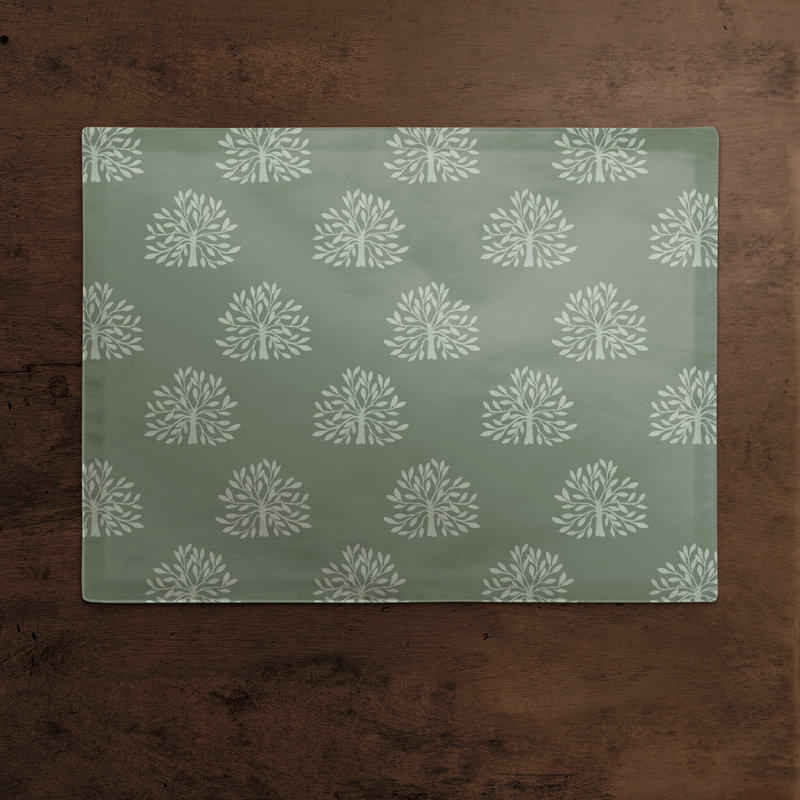 Napperon en coton, Vert