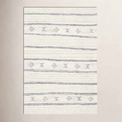 Milada Hand-Tufted Striped Rug