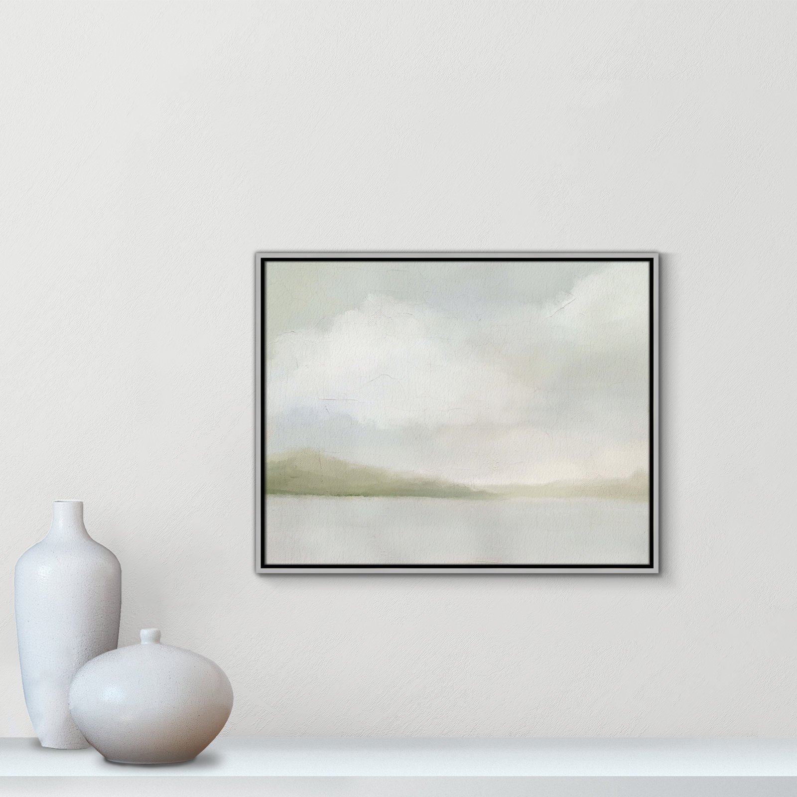 Queensland "A Tranquil Morning" Print, 23.5" H x 29.5" W, Silver