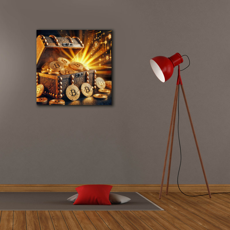 Art mural sur toile Kema, H 26 po x l 26 po