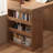 Brown Rectangular Solid Wood+Glass desk-2026820086