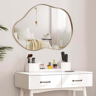 Demetrias Metal Irregular Mirror