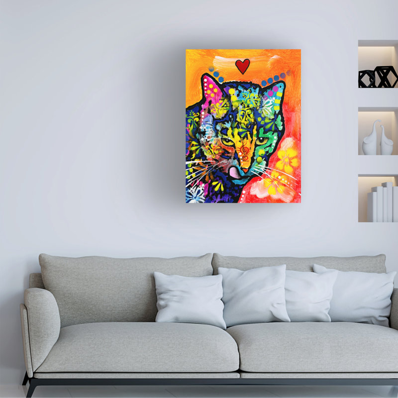 The Love - peinture sur toile tendue, H 47 po x l 35 po x P 2 po