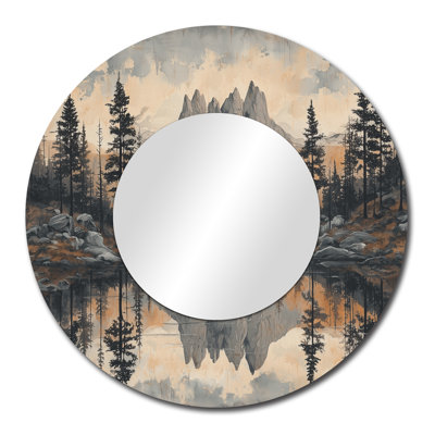 Miroir d'appoint mural