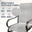 6 chaises de patio pivotantes pour l'extérieur 6 pièces, structure en métal rotative à 360 ° avec tissu Teslin, chaises de patio avec accoudoirs pour les repas en plein air, terrasse, cour-266784557
