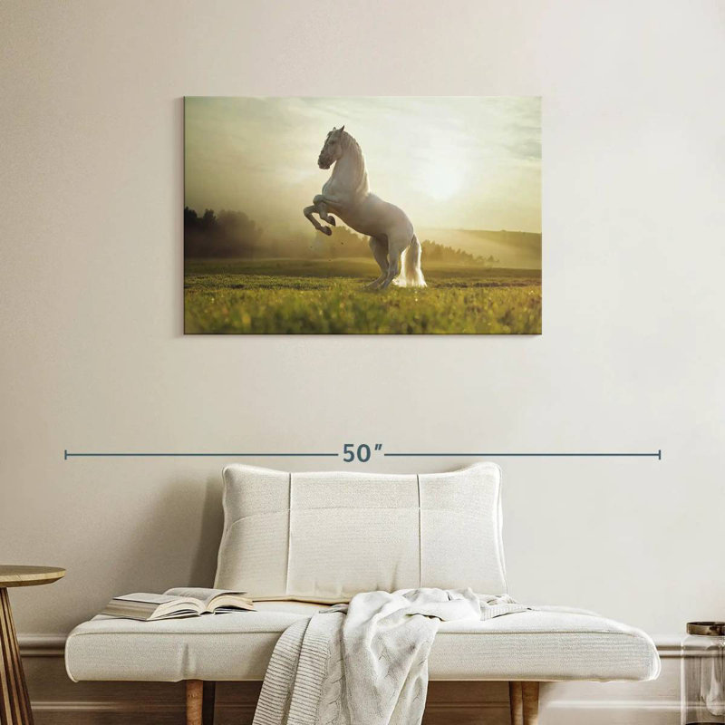 Brampt Regal White Horse