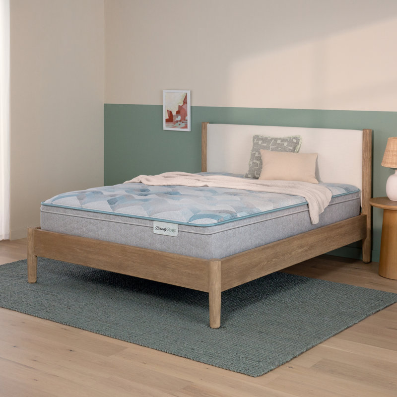 Matelas à plateau-coussin moyen 11 po Beauty Sleep, Lit double