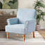 Fauteuil rembourré en bois-397560426
