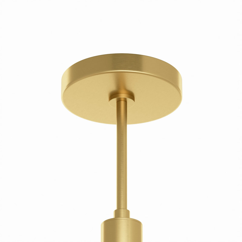 Luminaire suspendu Oliver, Laiton naturel
