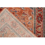 Distressed Homage Handmade Kilim Wool Floral Area Rug
