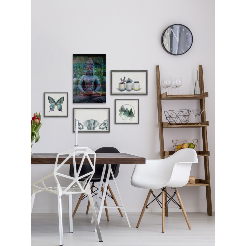 Pentaptych «Retour en Sois» de Liosbel
