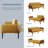 Asloune 77.2'' Flared Arm Sofa Bed-52450134