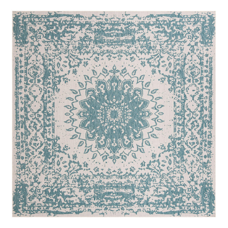 Tapis laminé orné, Carré 10 pi