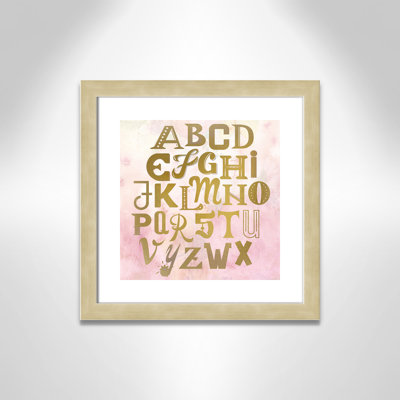 Abc Pink ', impression sur papier