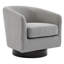 Upholstered Swivel Armchair-398326182
