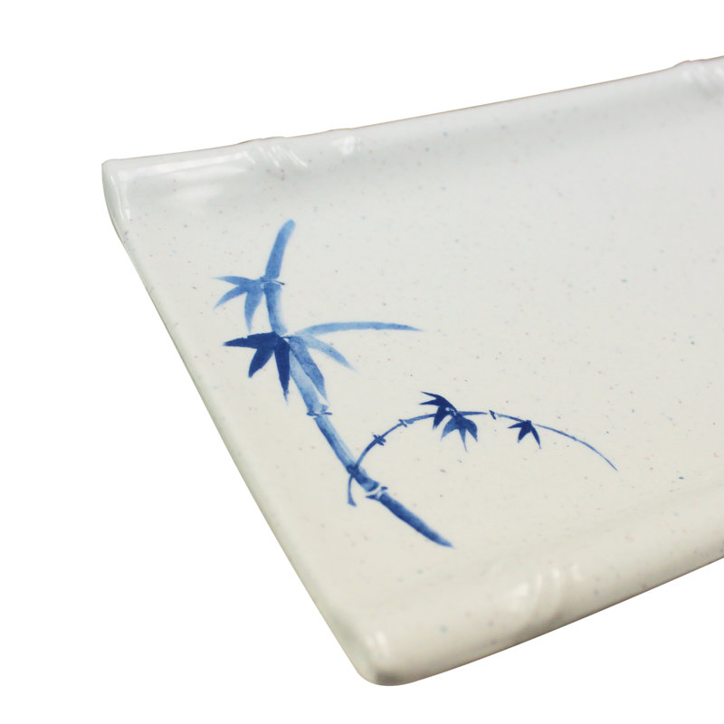 Bamboo Melamine 6.75" Appetizer Plate
