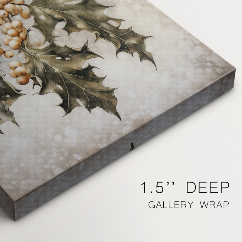 Art des Fêtes de Noël - Toile tendue avec châssis DCLxxxiv, H 24 po x l 16 po
