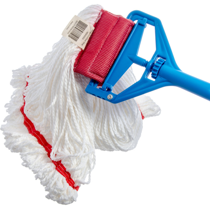 Balai à en microfibre de bout bouclé, Blanc