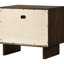 Table de chevet brun chaud Hemlock