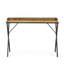 Console en bois naturel