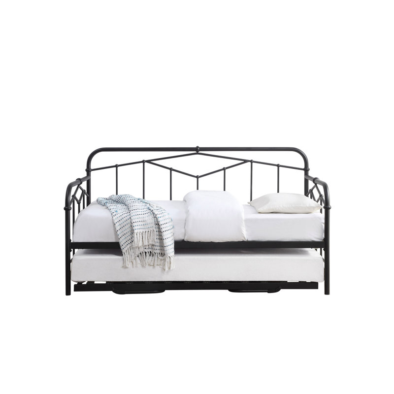 Khaleesi Daybed with Trundle, Black