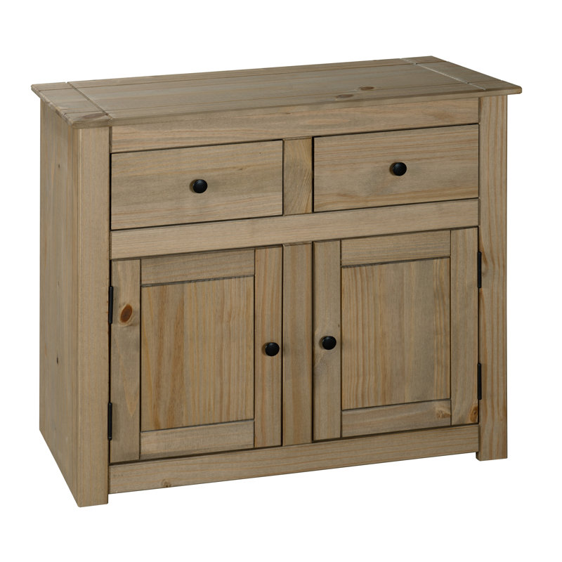 Adelman 93cm Solid Wood Sideboard