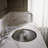 Bachata Metal Oval Undermount Bathroom Sink with Overflow-13641249
