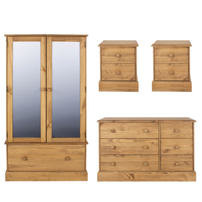 Cotswold, 4 Piece Pine Bedroom Set