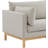 Sellars 44" W  Linen Textured Fabric Chair-86183733