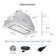 VIKIO 30" 900 CFM Convertible Insert Range Hood In Stainless Steel With Baffle Filter