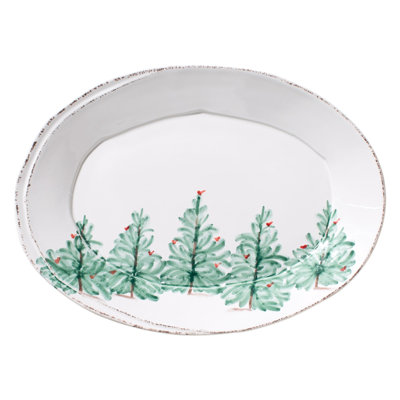 Lastra Holiday Stoneware Platter