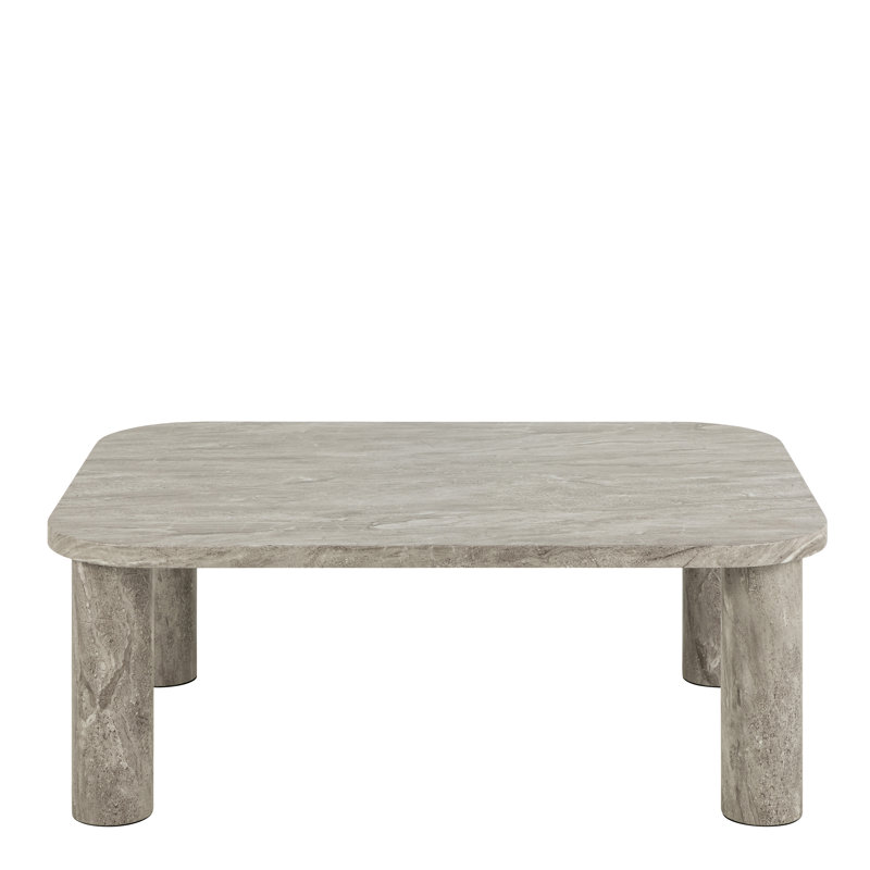 Solano Coffee Table, 36cm H x 100cm L x 75cm W, Grey