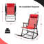 Chaise berçante d'extérieur en métal Myiesha-967939699